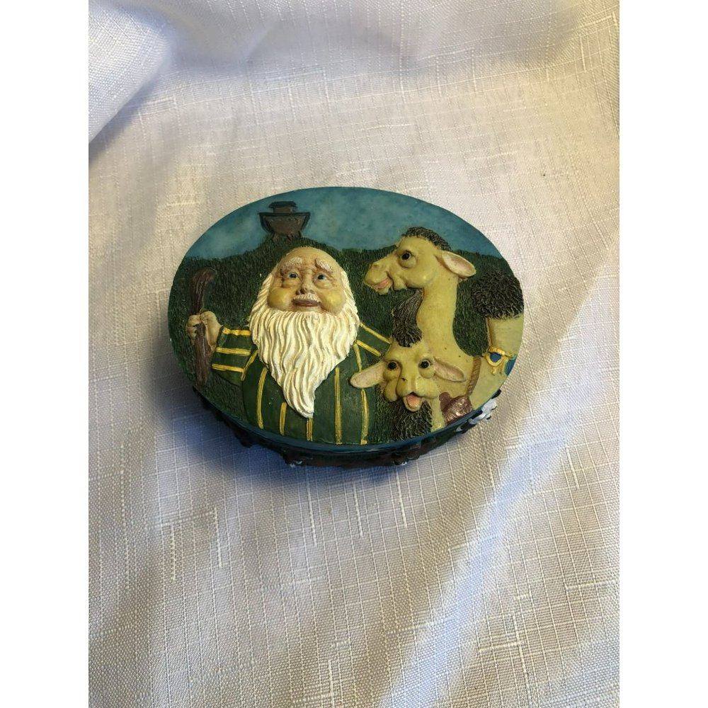 Holy Herd - Noah's Ark Trinket Box - Ceramic